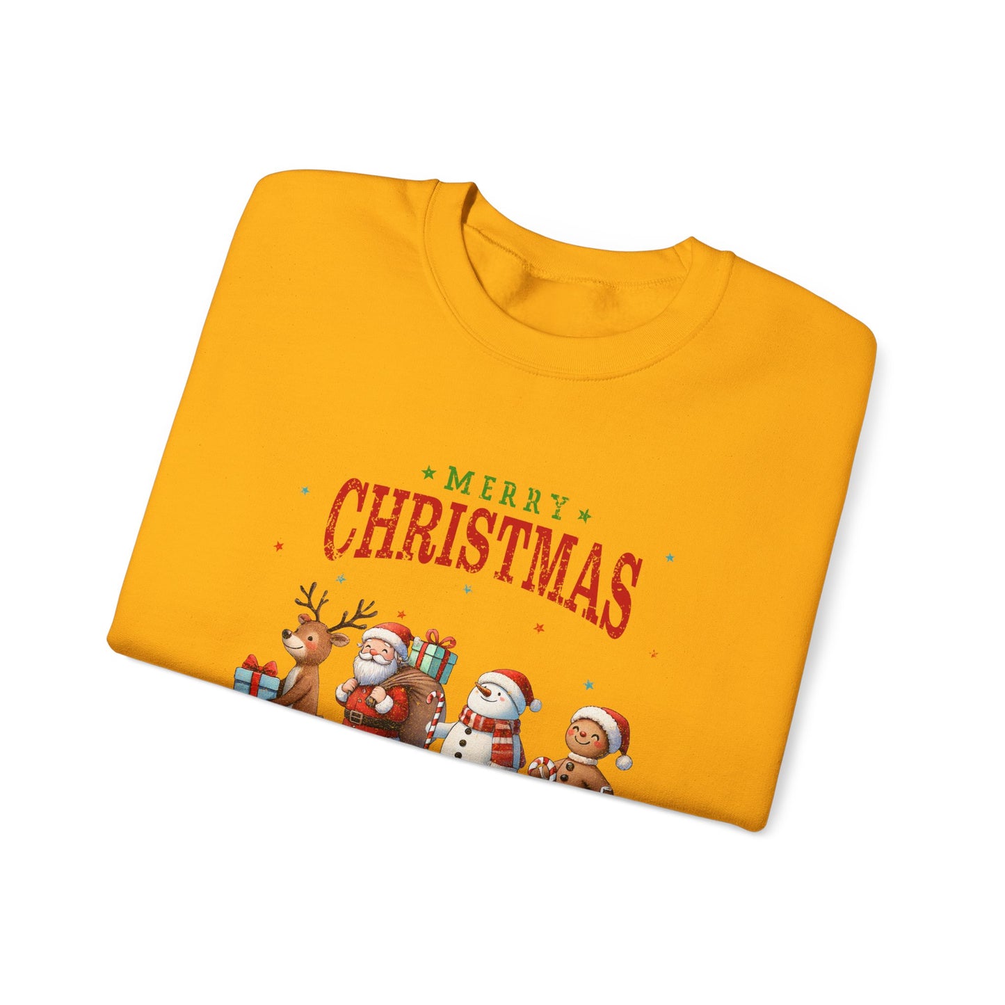 Christmas Sweatshirt, Cute Gingerbread Sweater, Gift For Christmas - PopCultureByDesign36