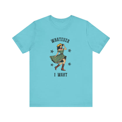 I Do A Thing Called What I Want Shirt, Rodeo Shirt, Western Women Shirt - PopCultureByDesign36