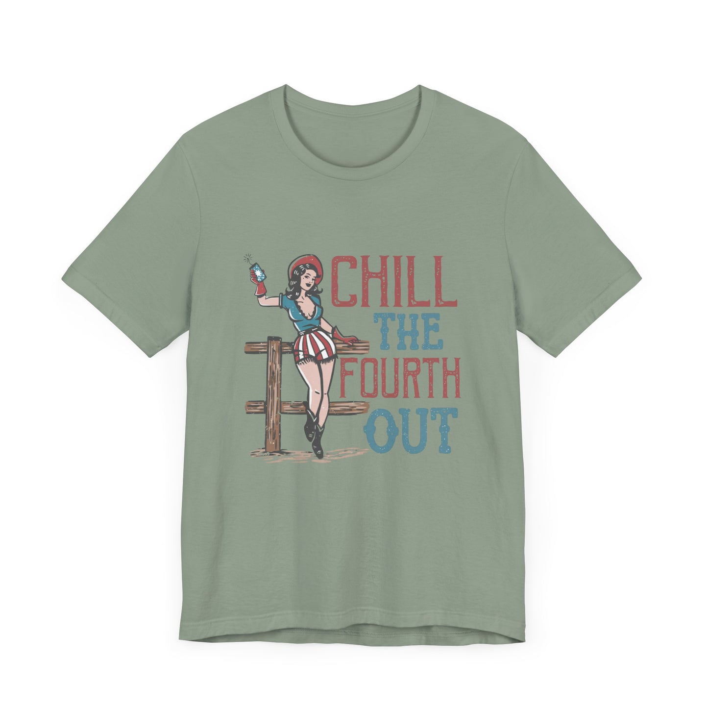Cowgirl July 4th Retro Shirt, 4th of July Boho Independence Day Tee - PopCultureByDesign36