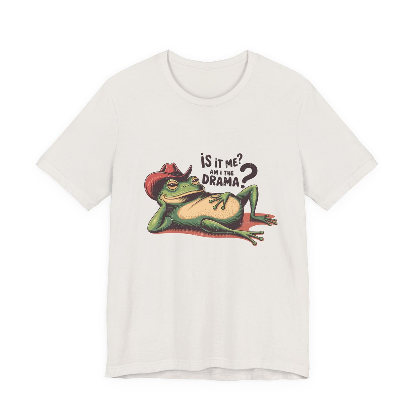 Am I The Drama Shirt, Funny Frog Joke T-Shirt, Meme Frog Shirt - PopCultureByDesign36