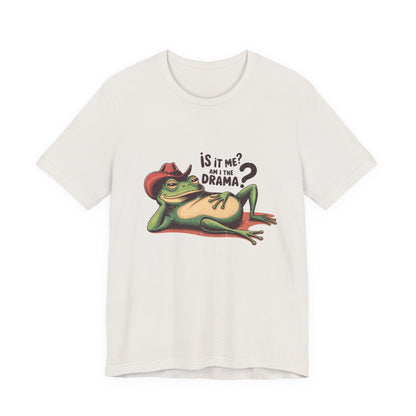 Am I The Drama Shirt, Funny Frog Joke T-Shirt, Meme Frog Shirt - PopCultureByDesign36