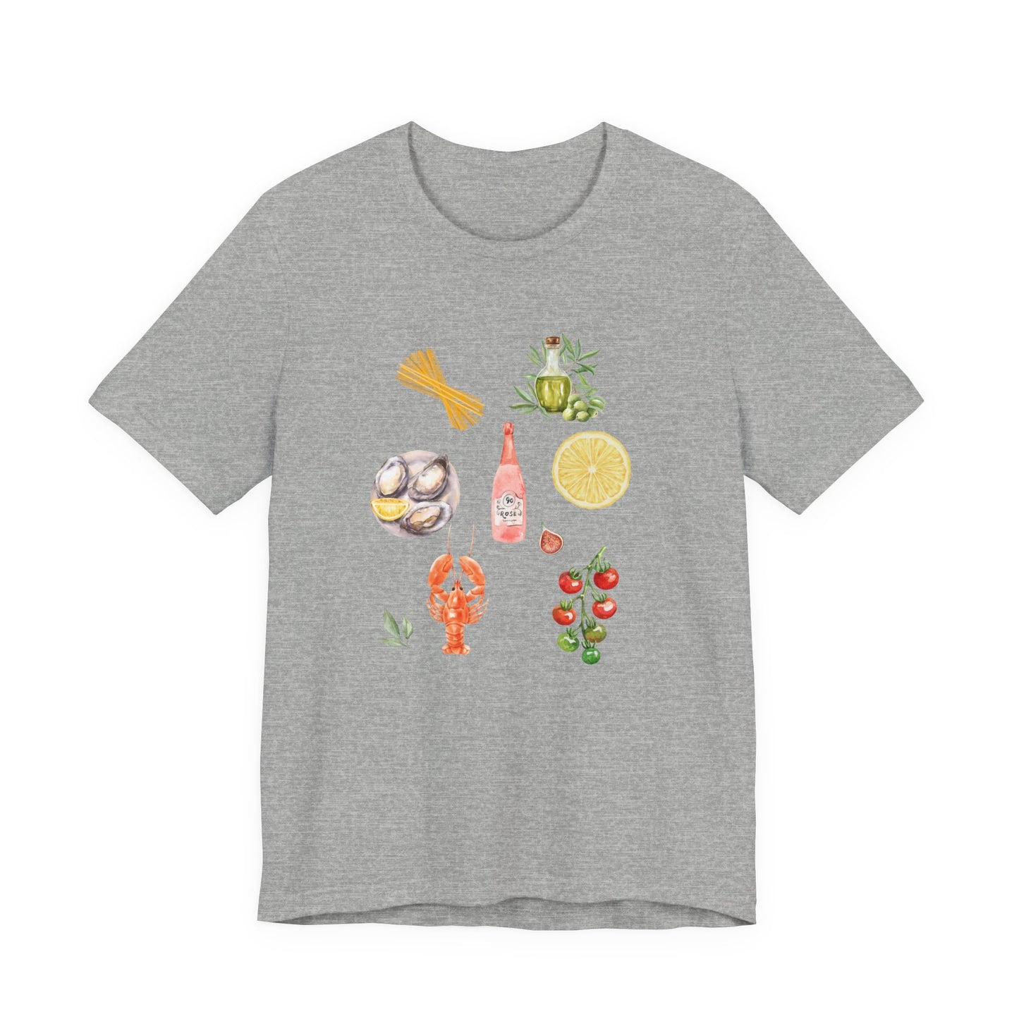 Italia Shirt, Coastal Grandma, Italian Summer Meal Tee - PopCultureByDesign36