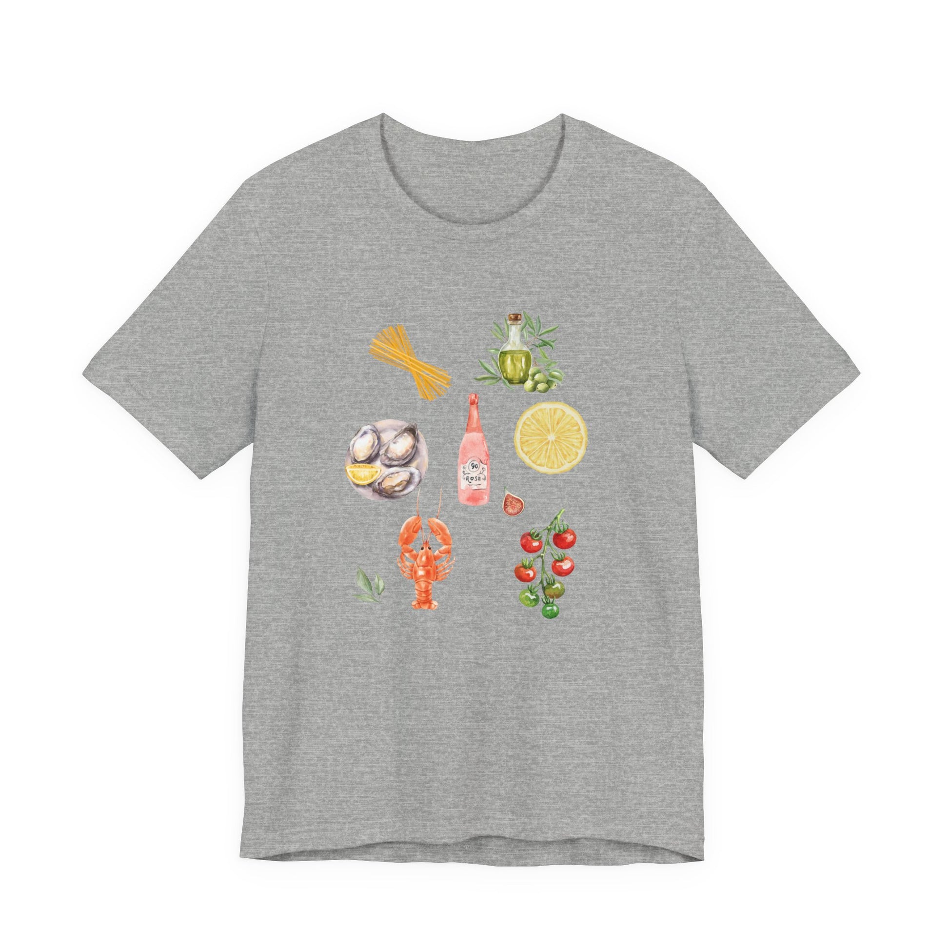 Italia Shirt, Coastal Grandma, Italian Summer Meal Tee - PopCultureByDesign36