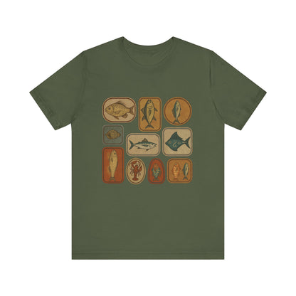 Retro Fisher Shirt, Fish Shirt For Men, Fisher Tee, Fisher Gifts - PopCultureByDesign36