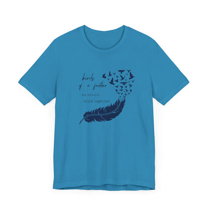 Birds From Feather Shirt, Bird Lovers Shirt, Bird Lovers Gift Tee - PopCultureByDesign36