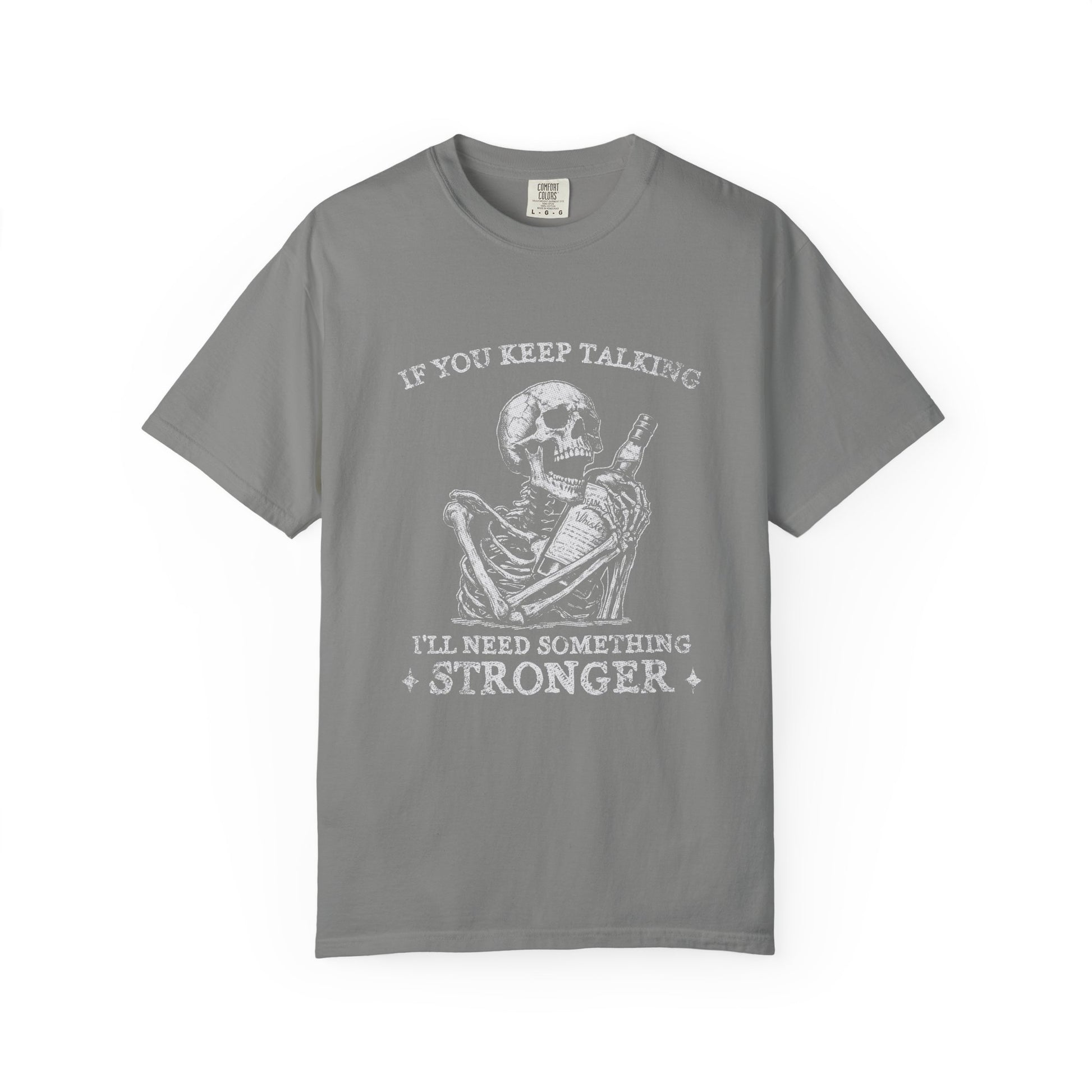 Skeleton Liquor T-shirt, Funny Drinking Tee, Alcohol Lover Gift - PopCultureByDesign36