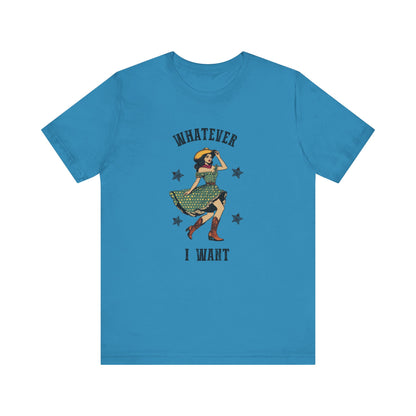 I Do A Thing Called What I Want Shirt, Rodeo Shirt, Western Women Shirt - PopCultureByDesign36