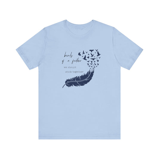 Birds From Feather Shirt, Bird Lovers Shirt, Bird Lovers Gift Tee - PopCultureByDesign36