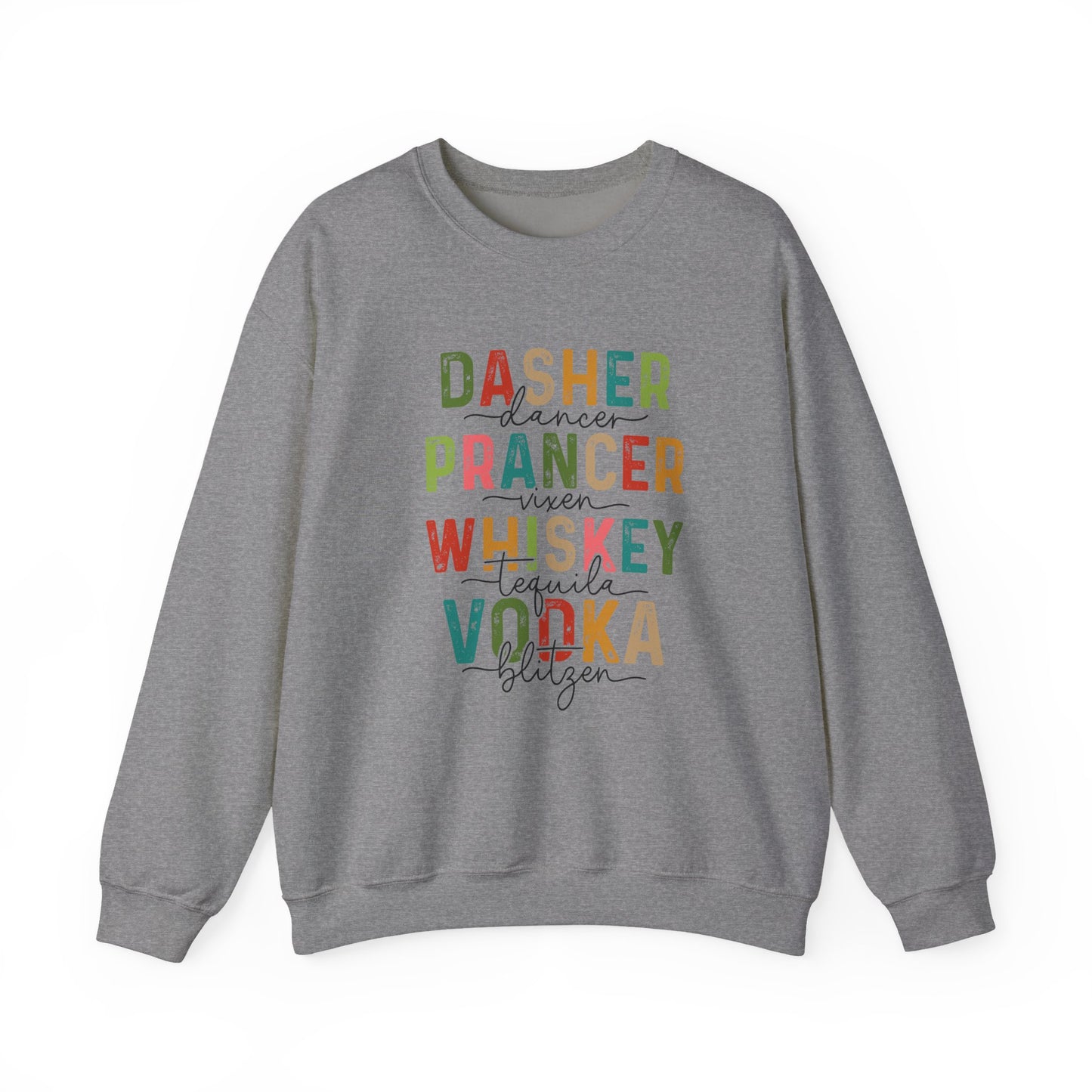 Funny Christmas Party Drinking Sweatshirt, Christmas Drinking Shirt - PopCultureByDesign36