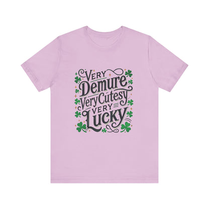 St Patrick's Day Tee, Irish Shamrock Tee, Feeling Lucky St Paddy's Shirt - PopCultureByDesign36