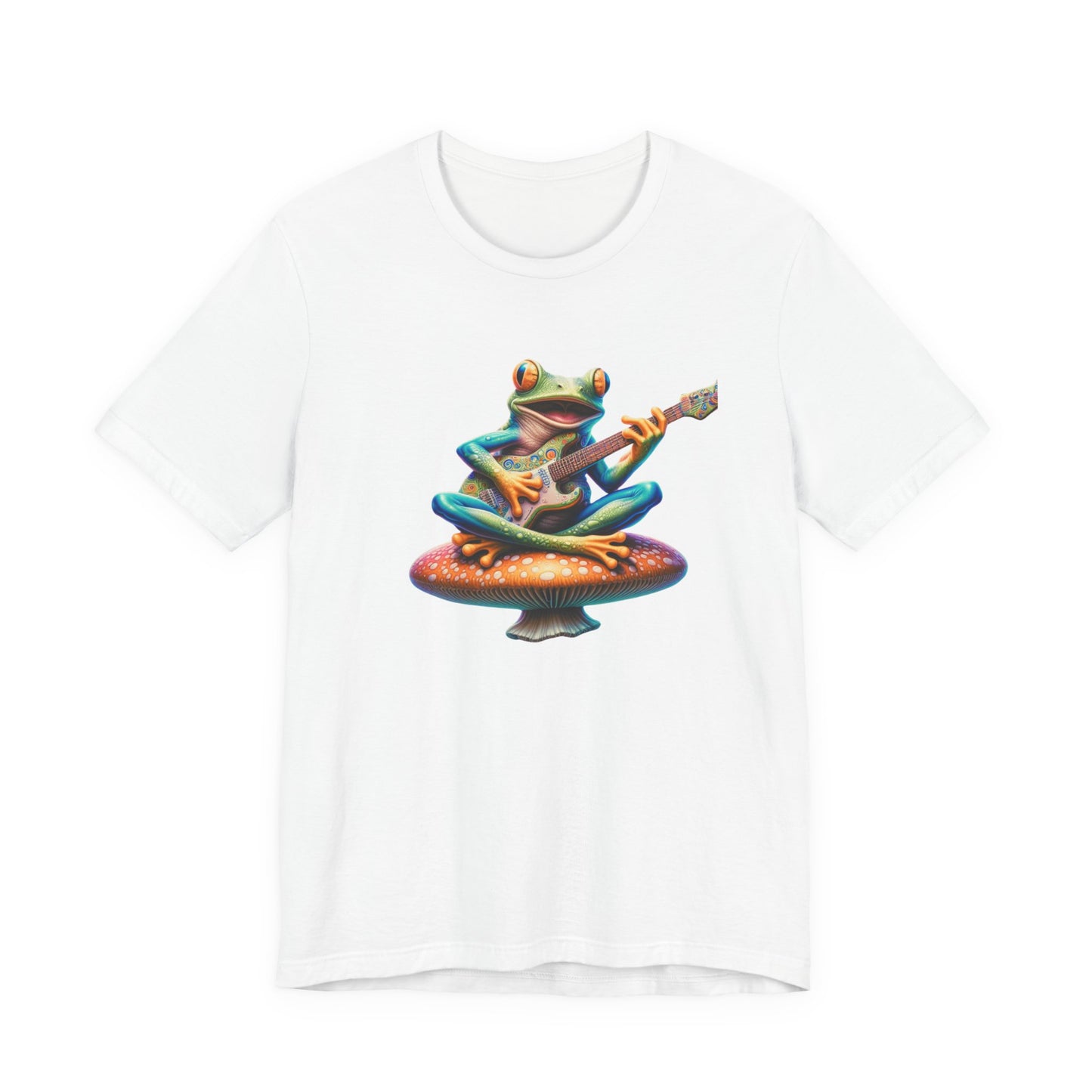 Hippie Shirt, Hippie Frog T-Shirt, Frog Lover Gift - PopCultureByDesign36