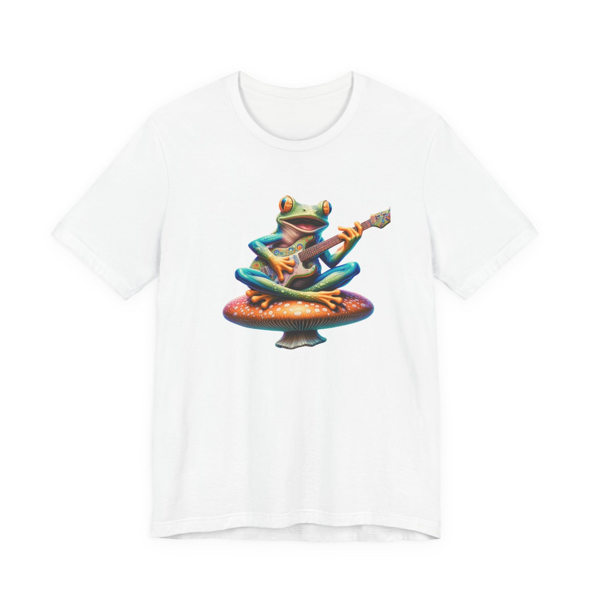 Hippie Shirt, Hippie Frog T-Shirt, Frog Lover Gift - PopCultureByDesign36