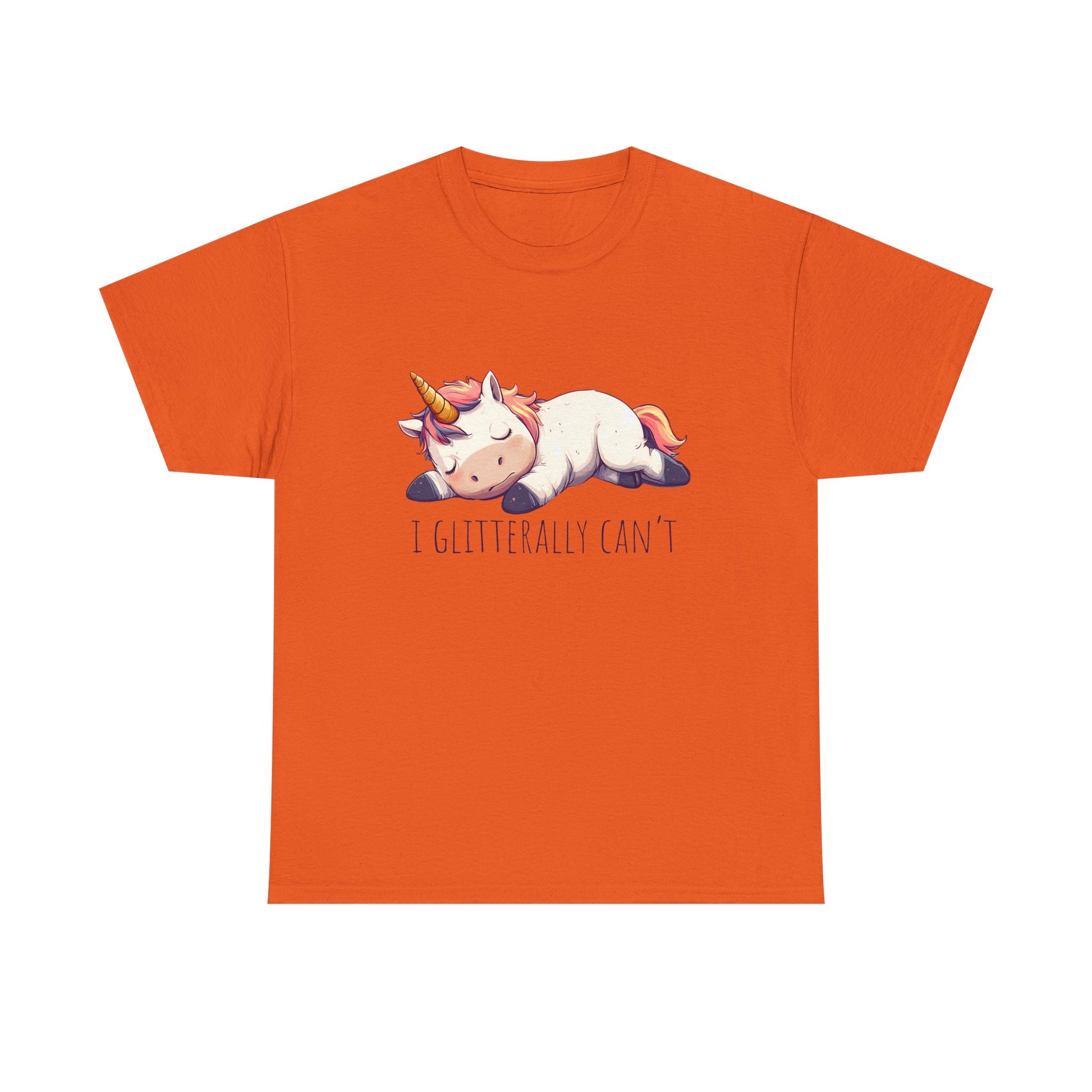 I glitterly can't, cute unicorn shirt, lazy unicorn shirt, funny unicorn shirt - PopCultureByDesign36