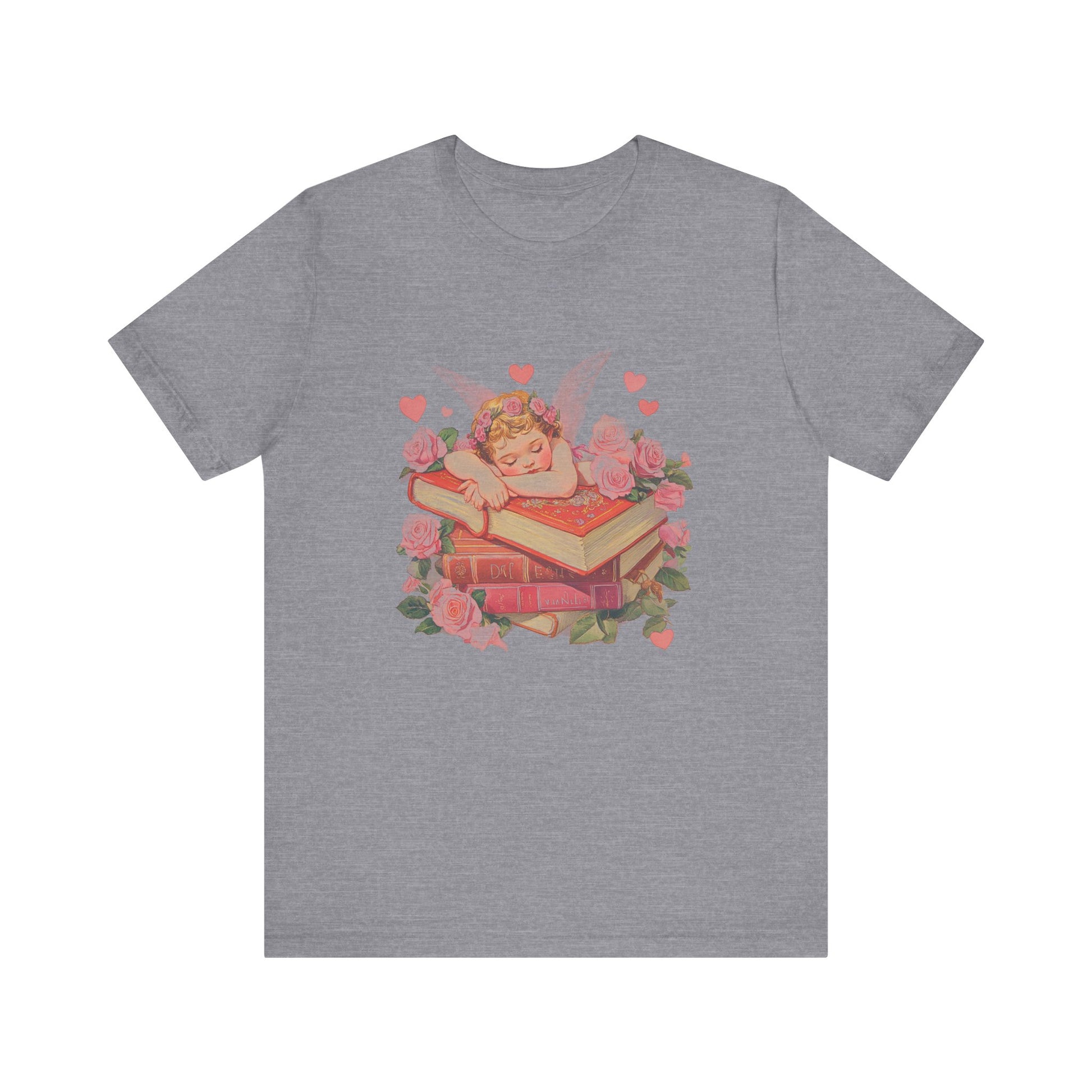 Reading Cupid Shirt, Funny Cupid Shirt, Cupid Love Shirt, Book Reader Shirt - PopCultureByDesign36