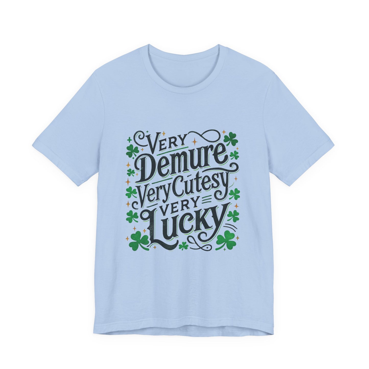 St Patrick's Day Tee, Irish Shamrock Tee, Feeling Lucky St Paddy's Shirt - PopCultureByDesign36