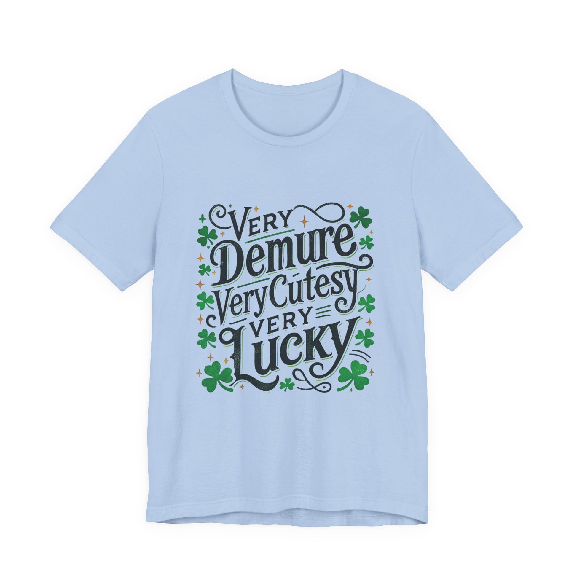St Patrick's Day Tee, Irish Shamrock Tee, Feeling Lucky St Paddy's Shirt - PopCultureByDesign36