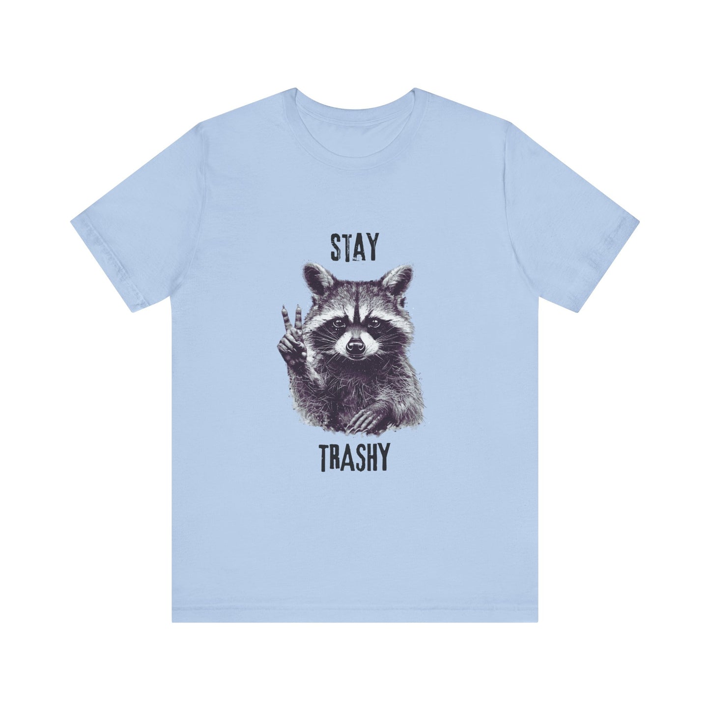 Stay Trashy Raccoon Shirt, Raccoon Shirt Funny, Cool Vintage Style Raccoon Shirt - PopCultureByDesign36