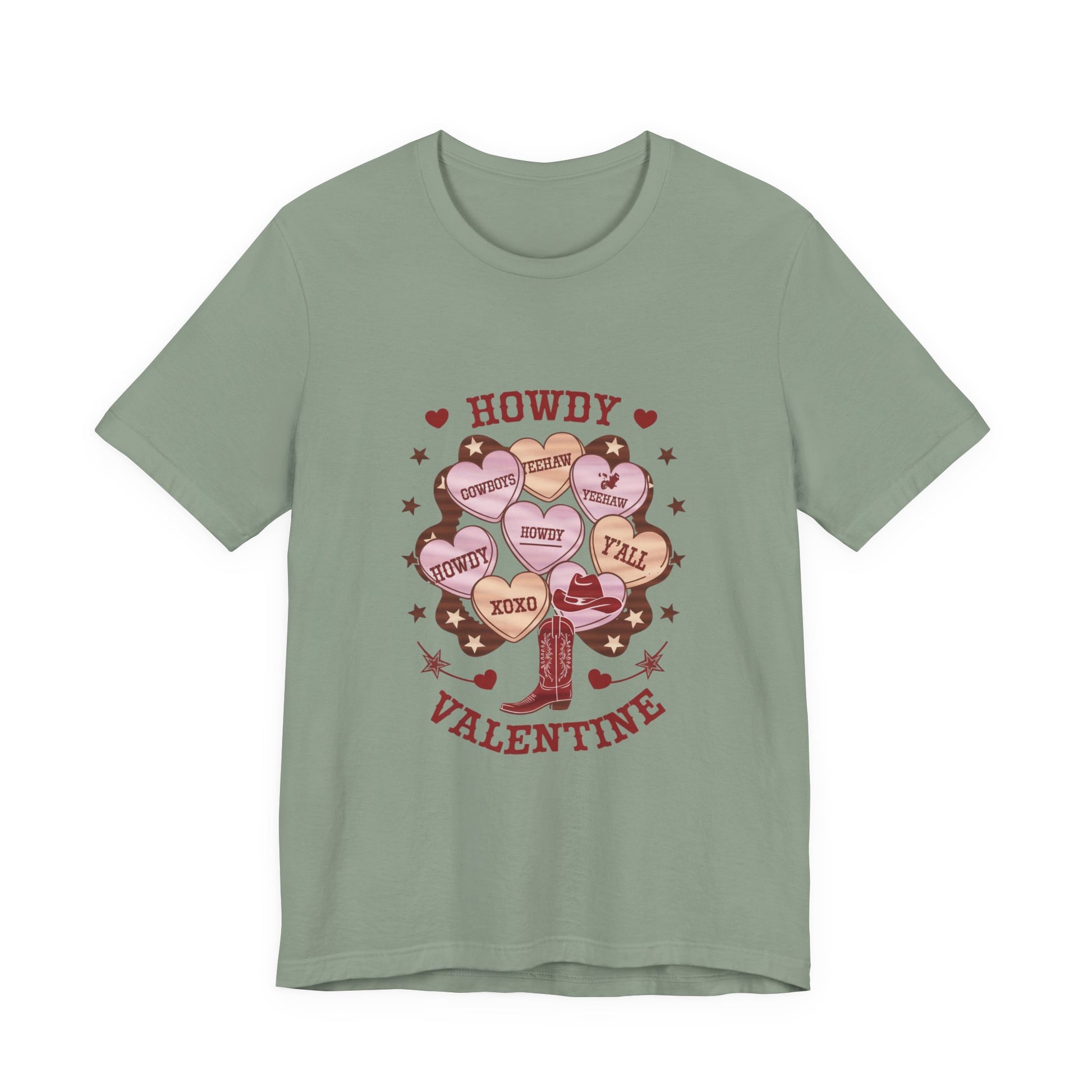 Candy Heart Shirt, Valentine's Day Gift, Country Conversation Hearts Shirt - PopCultureByDesign36