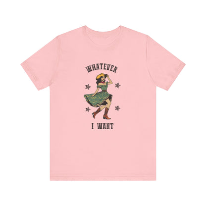 I Do A Thing Called What I Want Shirt, Rodeo Shirt, Western Women Shirt - PopCultureByDesign36