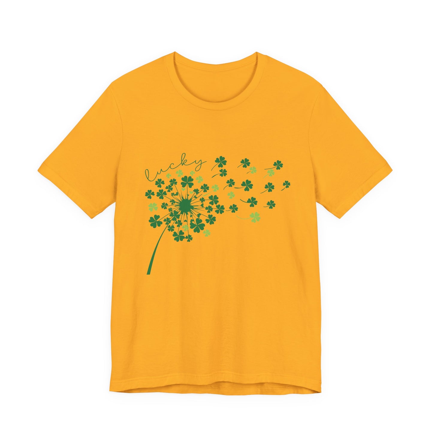 Lucky Shirt, St Patricks Day Shirt, Shamrock Heart T-Shirt - PopCultureByDesign36