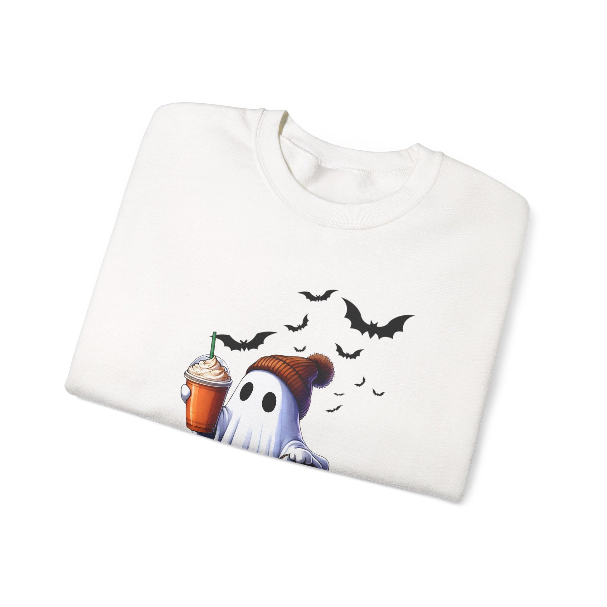 Cute Ghost Shirt, Halloween Ghost Coffee Shirt, Bougie Ghost Shirt - PopCultureByDesign36