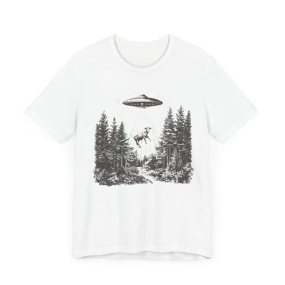 Ufo Cow Shirt, Retro T-Shirt, Vintage Cow Ufo TShirt, Ufo Graphic Tee - PopCultureByDesign36