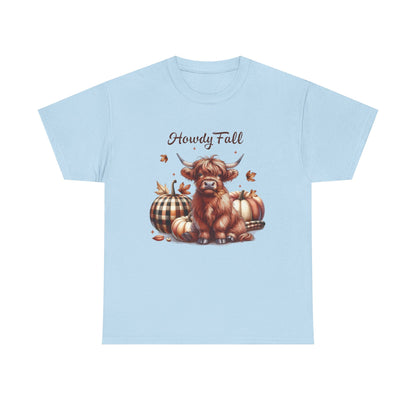 Howdy Fall, Moody shirt, Funny Cow shirt, Cow Shirt - PopCultureByDesign36