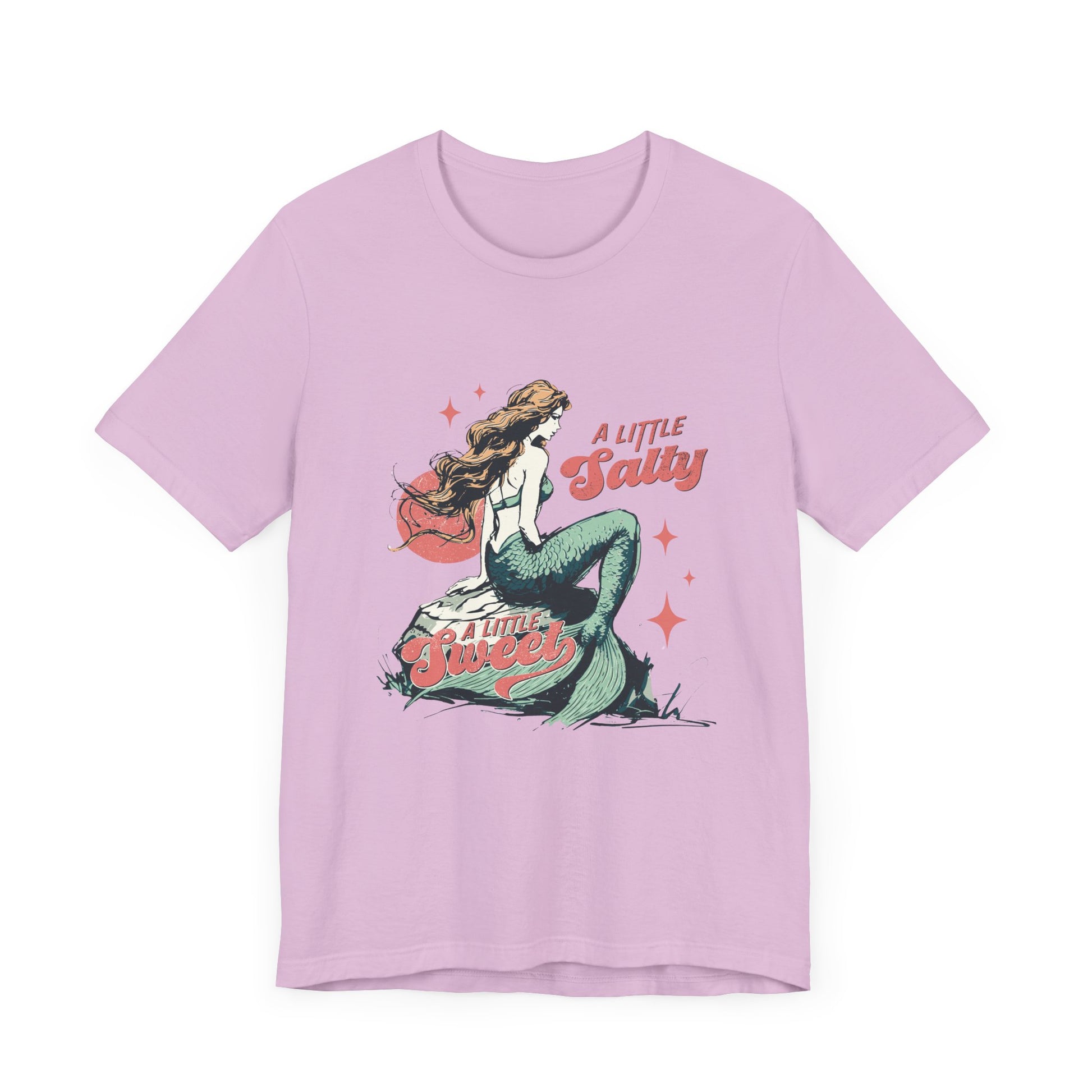 Mermaid TShirt, Summer Vibes Mermaid Shirt, Beach Sea Life - PopCultureByDesign36