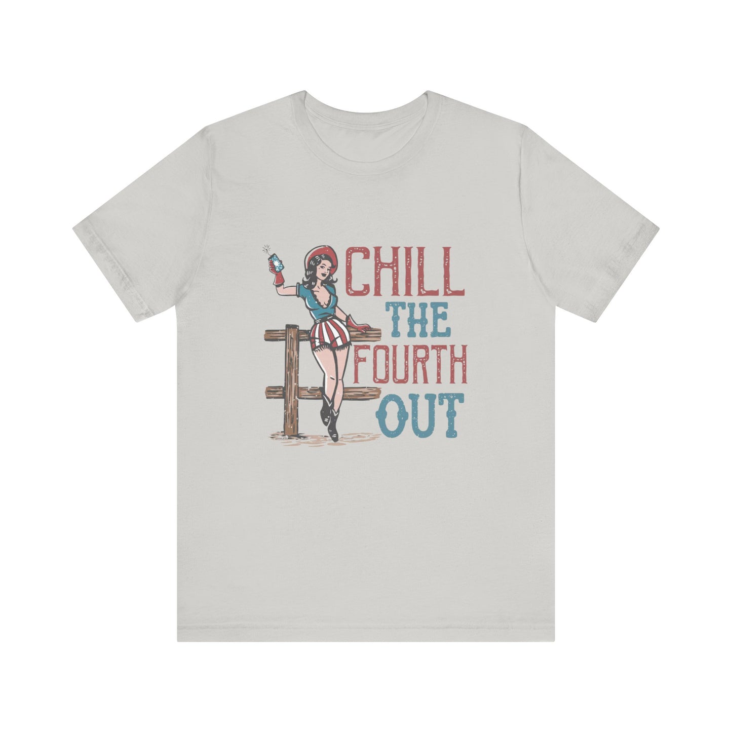 Cowgirl July 4th Retro Shirt, 4th of July Boho Independence Day Tee - PopCultureByDesign36