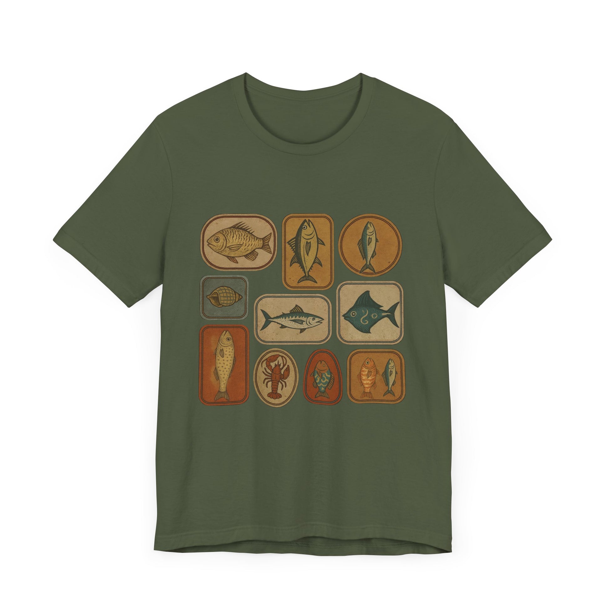 Retro Fisher Shirt, Fish Shirt For Men, Fisher Tee, Fisher Gifts - PopCultureByDesign36