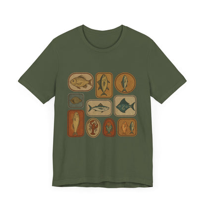 Retro Fisher Shirt, Fish Shirt For Men, Fisher Tee, Fisher Gifts - PopCultureByDesign36