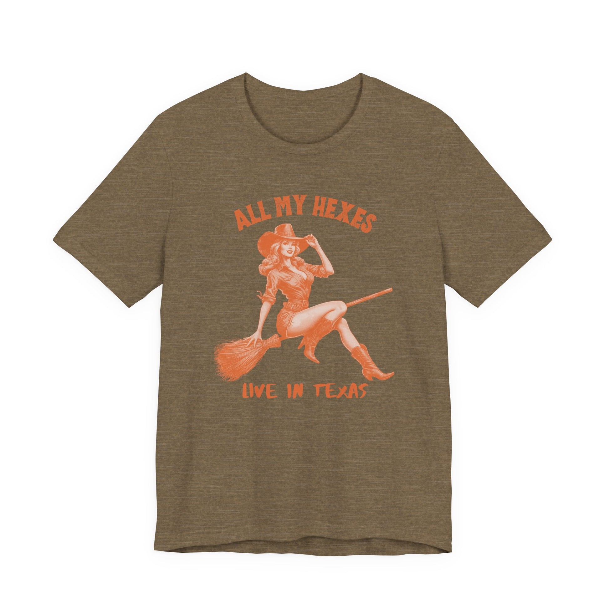 Witch Cowgirl Tee, Vintage Western Halloween T-Shirt, Witchy Vibes - PopCultureByDesign36
