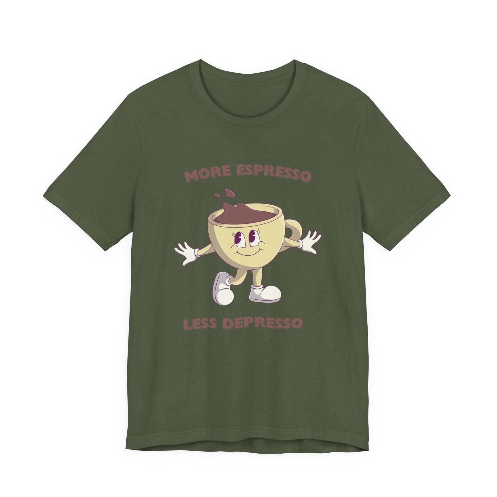 Funny Coffee Tshirt, Retro Graphic Tee, Coffee Shirt, Coffee Lover Gift - PopCultureByDesign36