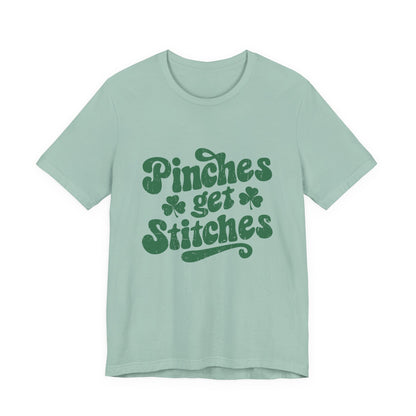 Pinches Get Stitches Shirt, Shamrock Shirt, St Patrick's Day Shirt - PopCultureByDesign36