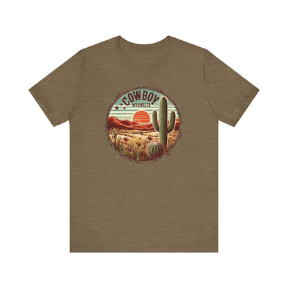 Cowboy Wrangler Shirt, Texas Shirt, Country Music Shirt, Western Shirt - PopCultureByDesign36