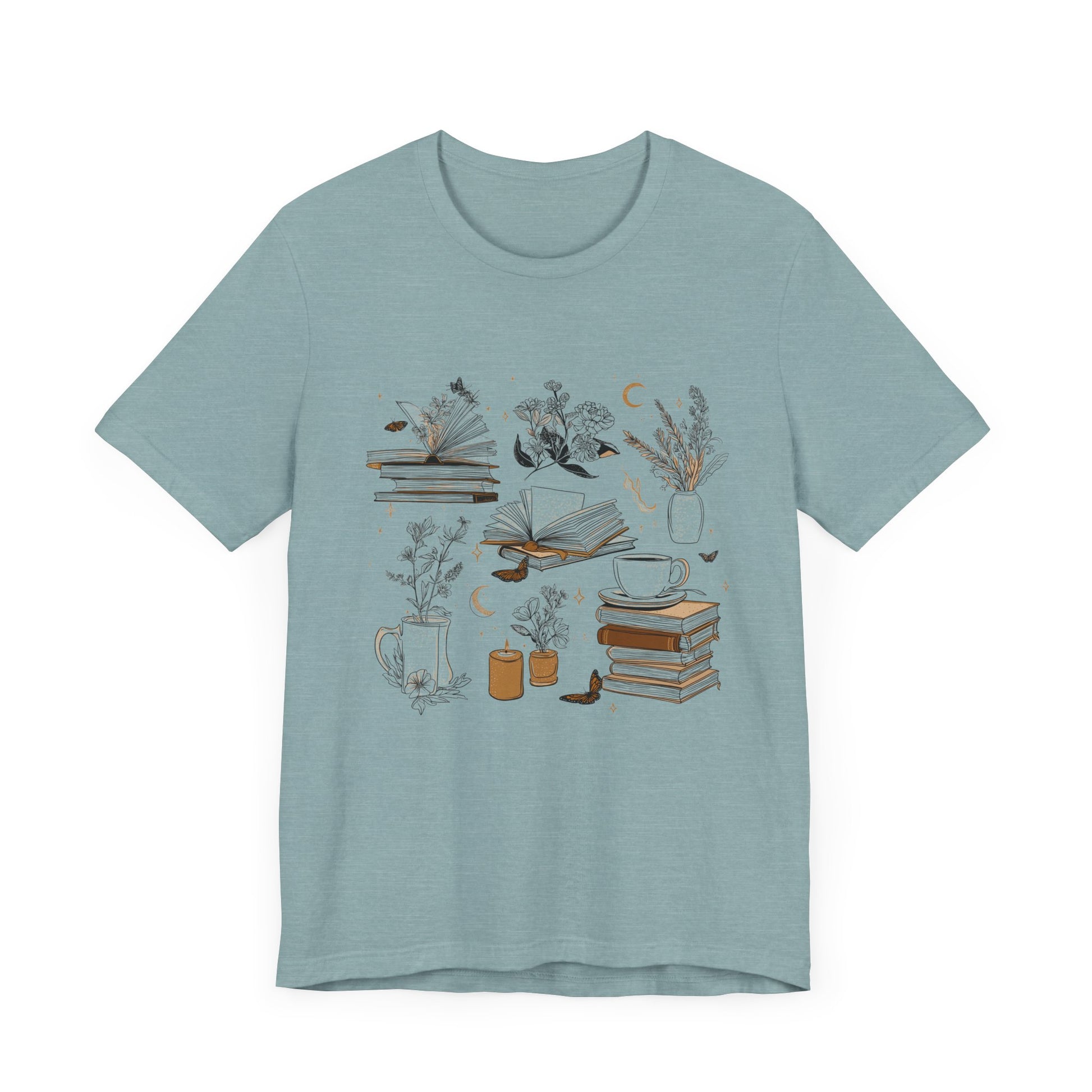 Romance Reader, Vintage Distressed Reading T-shirt, Book Lover Gift - PopCultureByDesign36
