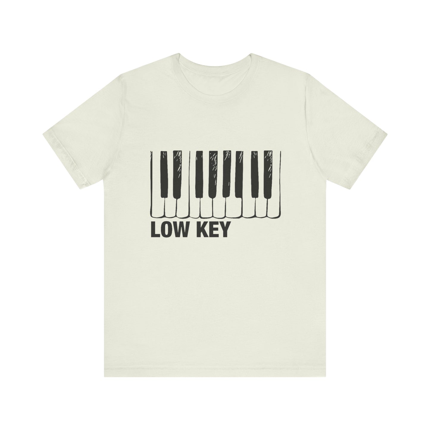 Funny Piano Player Shirt, Low Key Tee, Slang shirt, Piano Students - PopCultureByDesign36