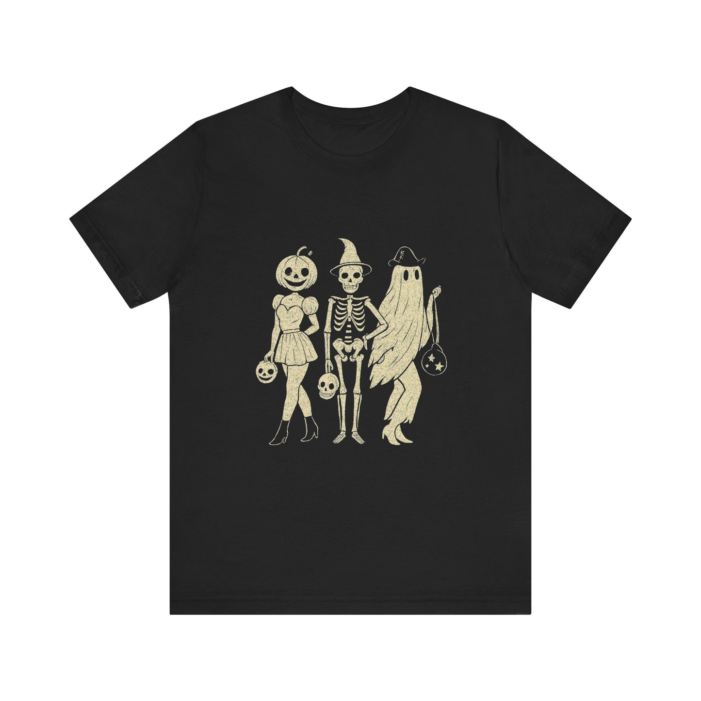 Dancing Skeleton Halloween Shirt, Spooky Season Skeleton Tee, Cute Skeleton Tee - PopCultureByDesign36