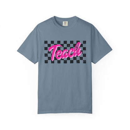 Comfort Colors Teach Shirt, Cute New Teacher Shirt, Teacher Appreciation - PopCultureByDesign36
