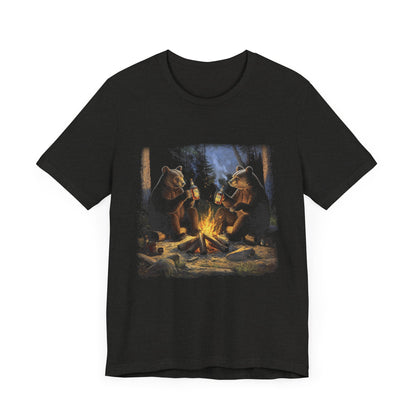 Beer Drinking Grizzly Bear Tshirt, Bear Lover Shirt, Camping Shirts - PopCultureByDesign36