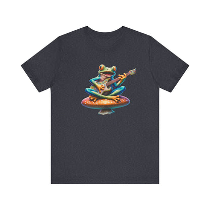 Hippie Shirt, Hippie Frog T-Shirt, Frog Lover Gift - PopCultureByDesign36