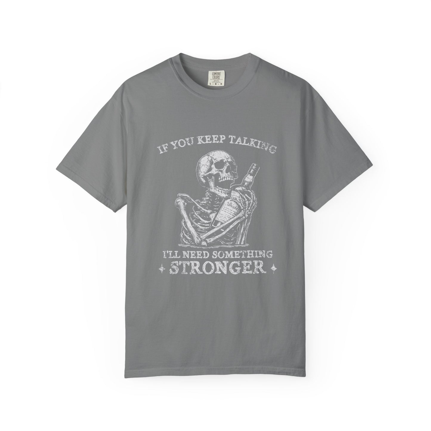 Skeleton Liquor T-shirt, Funny Drinking Tee, Alcohol Lover Gift - PopCultureByDesign36