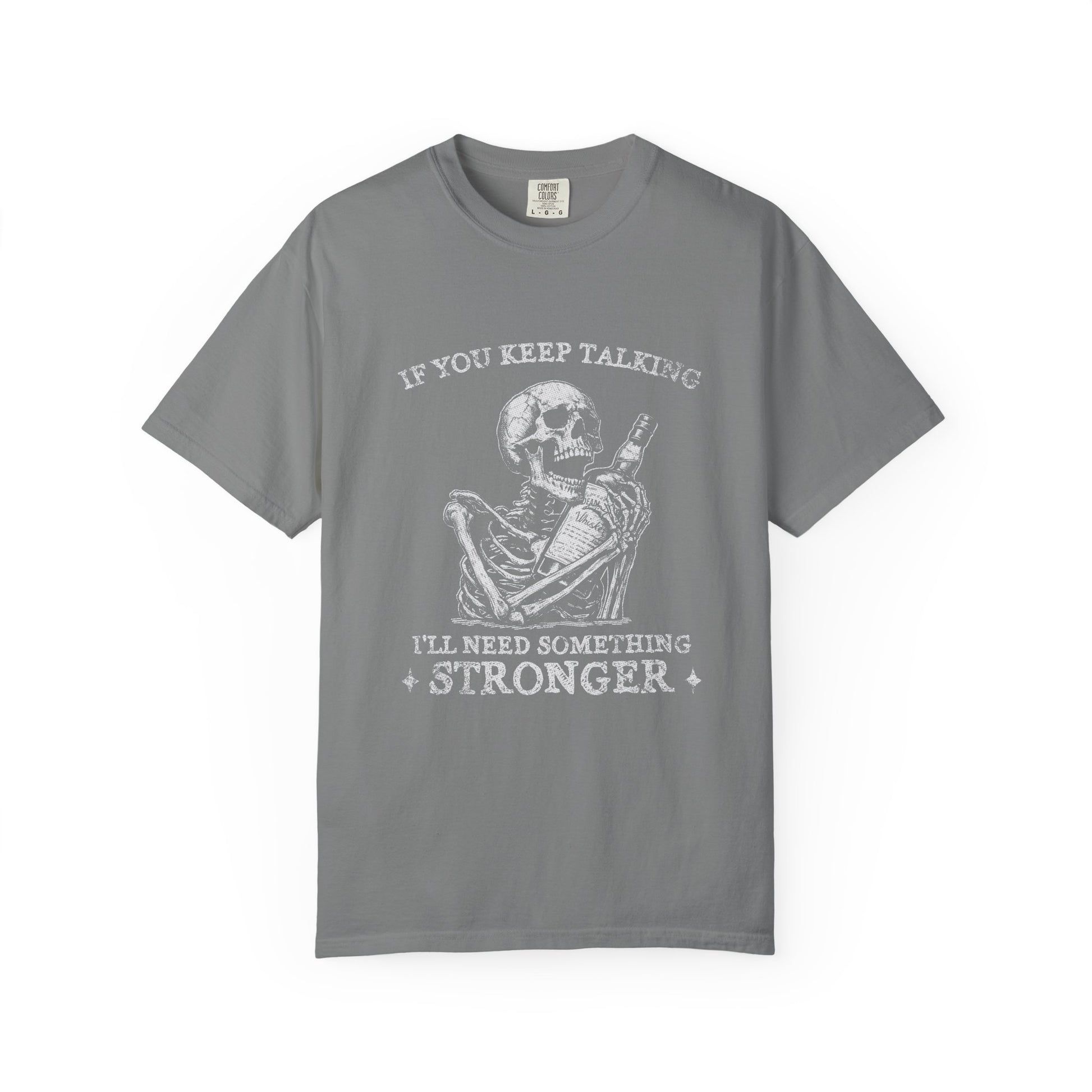 Skeleton Liquor T-shirt, Funny Drinking Tee, Alcohol Lover Gift - PopCultureByDesign36