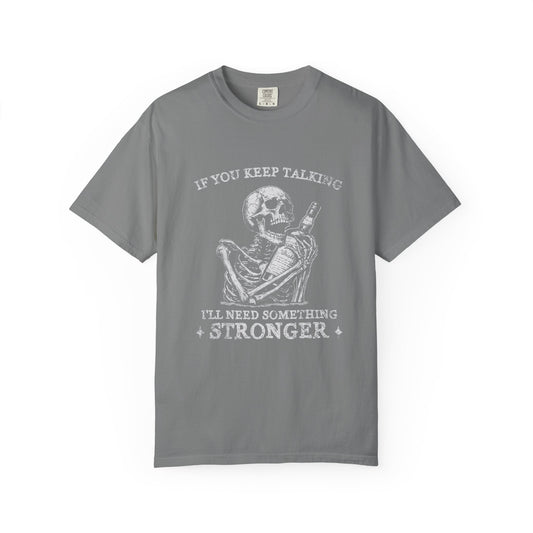 Skeleton Liquor T-shirt, Funny Drinking Tee, Alcohol Lover Gift - PopCultureByDesign36