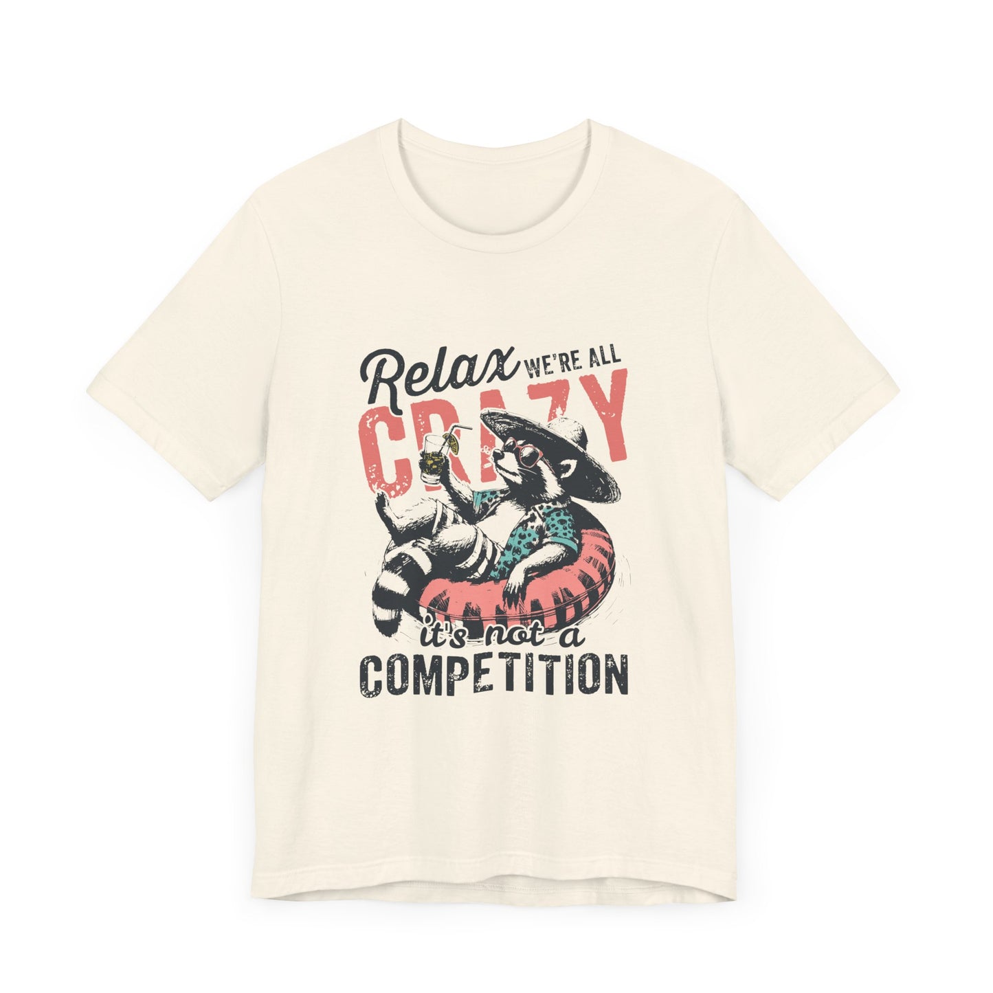 Raccoon Funny Graphic Shirt, Trash Panda Tee, Silly Raccoon - PopCultureByDesign36
