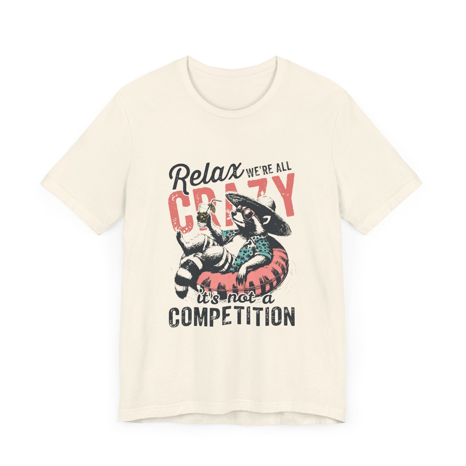 Raccoon Funny Graphic Shirt, Trash Panda Tee, Silly Raccoon - PopCultureByDesign36