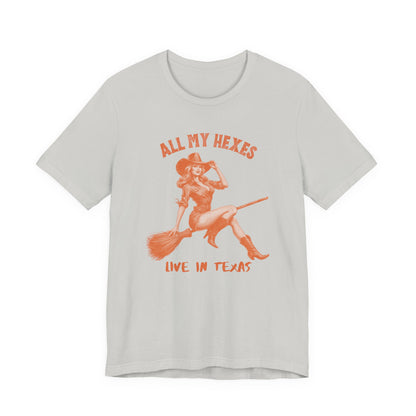 Witch Cowgirl Tee, Vintage Western Halloween T-Shirt, Witchy Vibes - PopCultureByDesign36