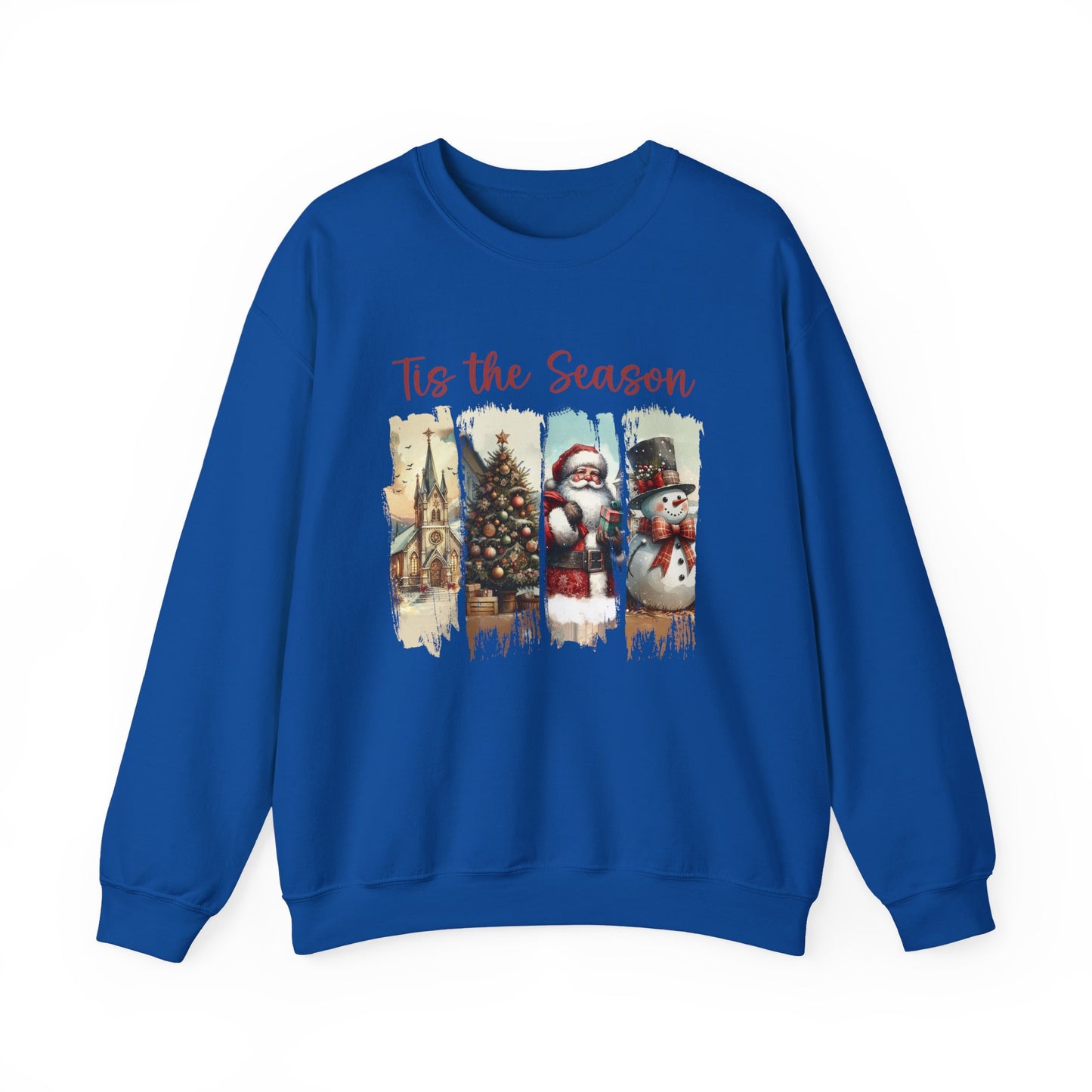 Tis The Season Sweatshirt, Merry Christmas Shirt, Christmas Sweatshirt - PopCultureByDesign36