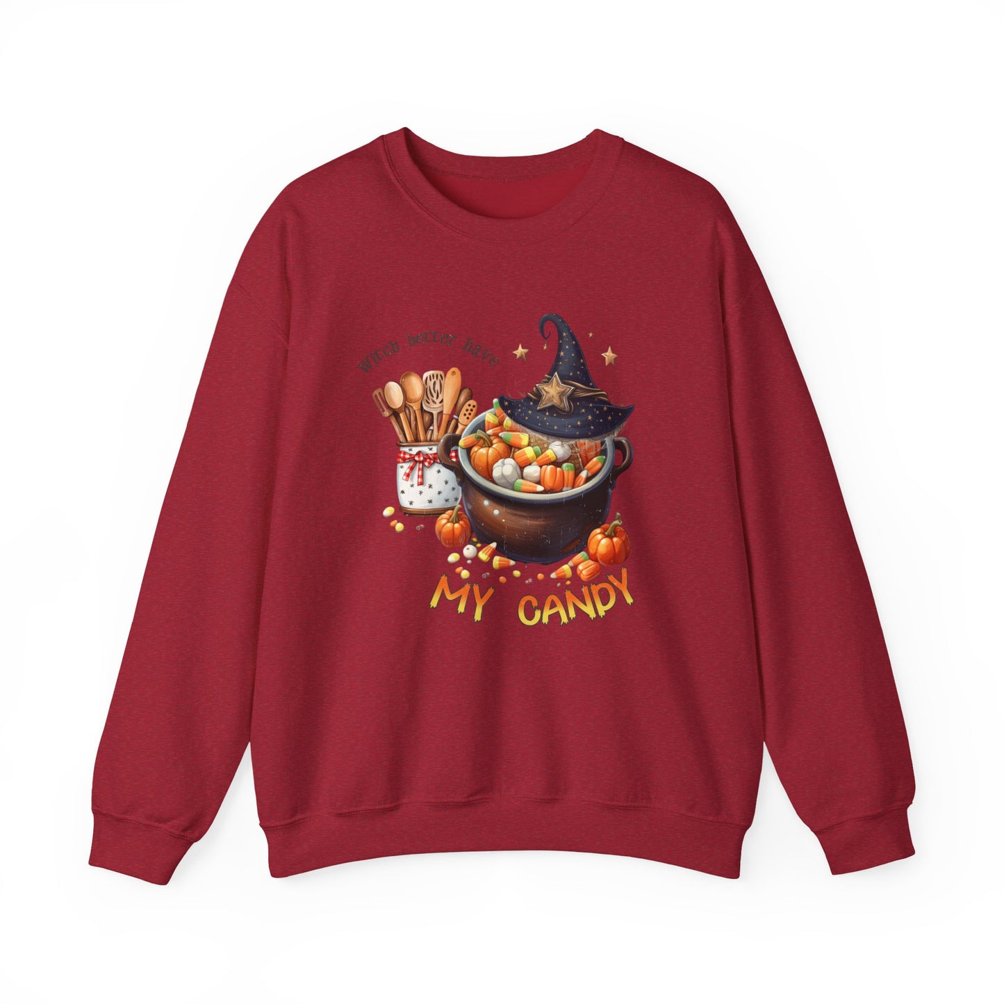 Halloween Trick or Treat Sweatshirt, Halloween Candy Sweatshirt - PopCultureByDesign36