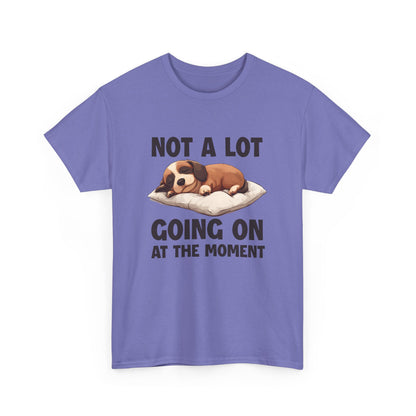 Cute Puppy Sleeping, Dog Lover Animal Tshirt, Tired Puppy, Lazy Dog Shirt - PopCultureByDesign36